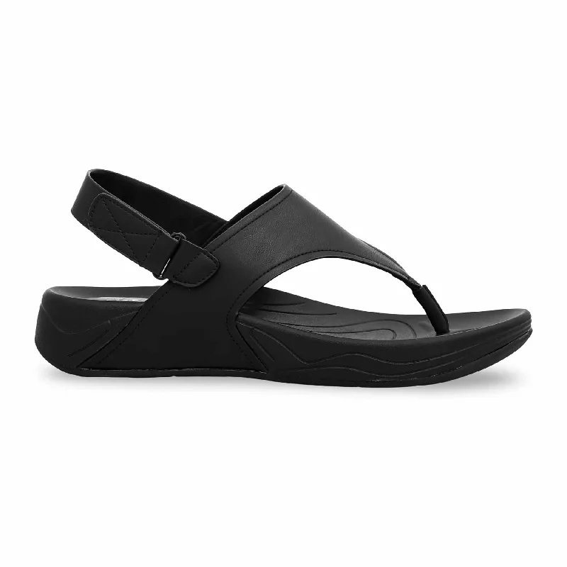 Sandals for stain resistanceBlack Formal Sandal PU0013