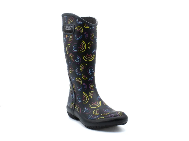 Rain boots for festival wear-BOGS RAINBOOTS WILD RAINBOW