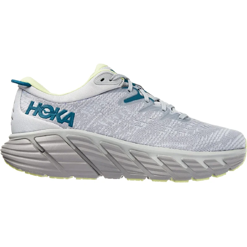 Athletic shoes for volleyball players-Men's Hoka Gaviota 4 Harbor Mist/Butterfly Mesh