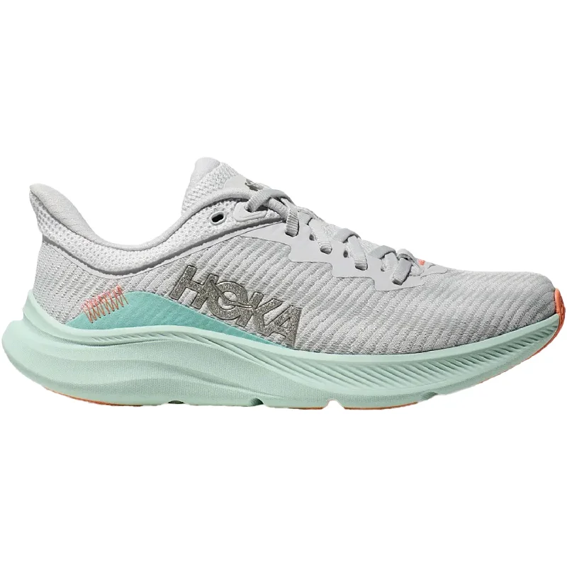 Athletic shoes for daily fitness-Women's Hoka Solimar Stardust/Aqua Mesh