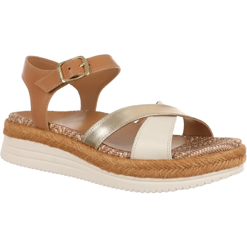 Sandals for retreat styleWomens Vionic Mar Camel/Gold Leather