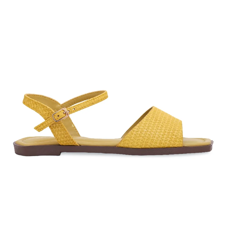 Sandals with arch supportYellow Formal Sandal FR5181