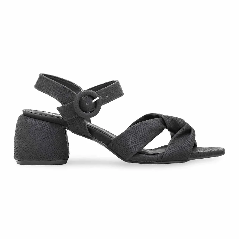 Sandals with heelsBlack Formal Sandal FR5343