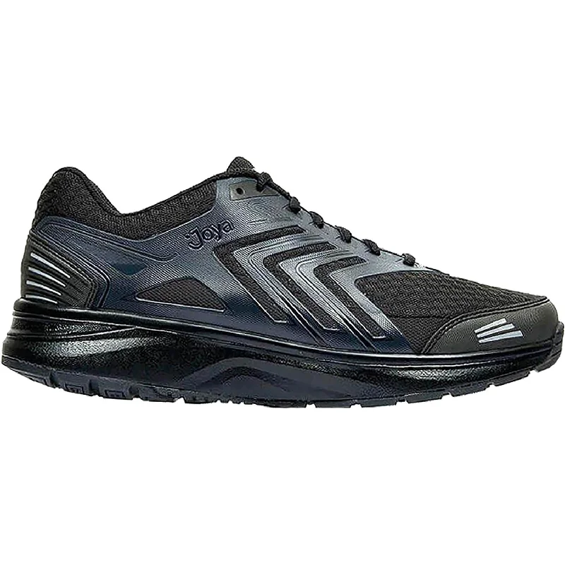 Athletic shoes with sturdy traction-Men's Joya Flash SR Black Mesh