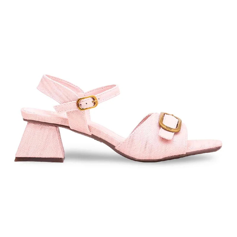 Sandals for plantar fasciitisPink Formal Sandal FR5337