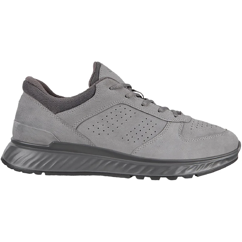 Athletic shoes for sports teams-Men's Ecco Exostride Titanium Leather