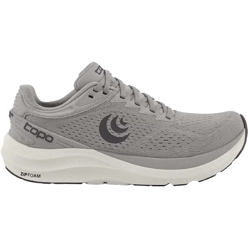 Athletic shoes with trendy soles-Men's Topo Phantom 3 Grey/Grey Mesh